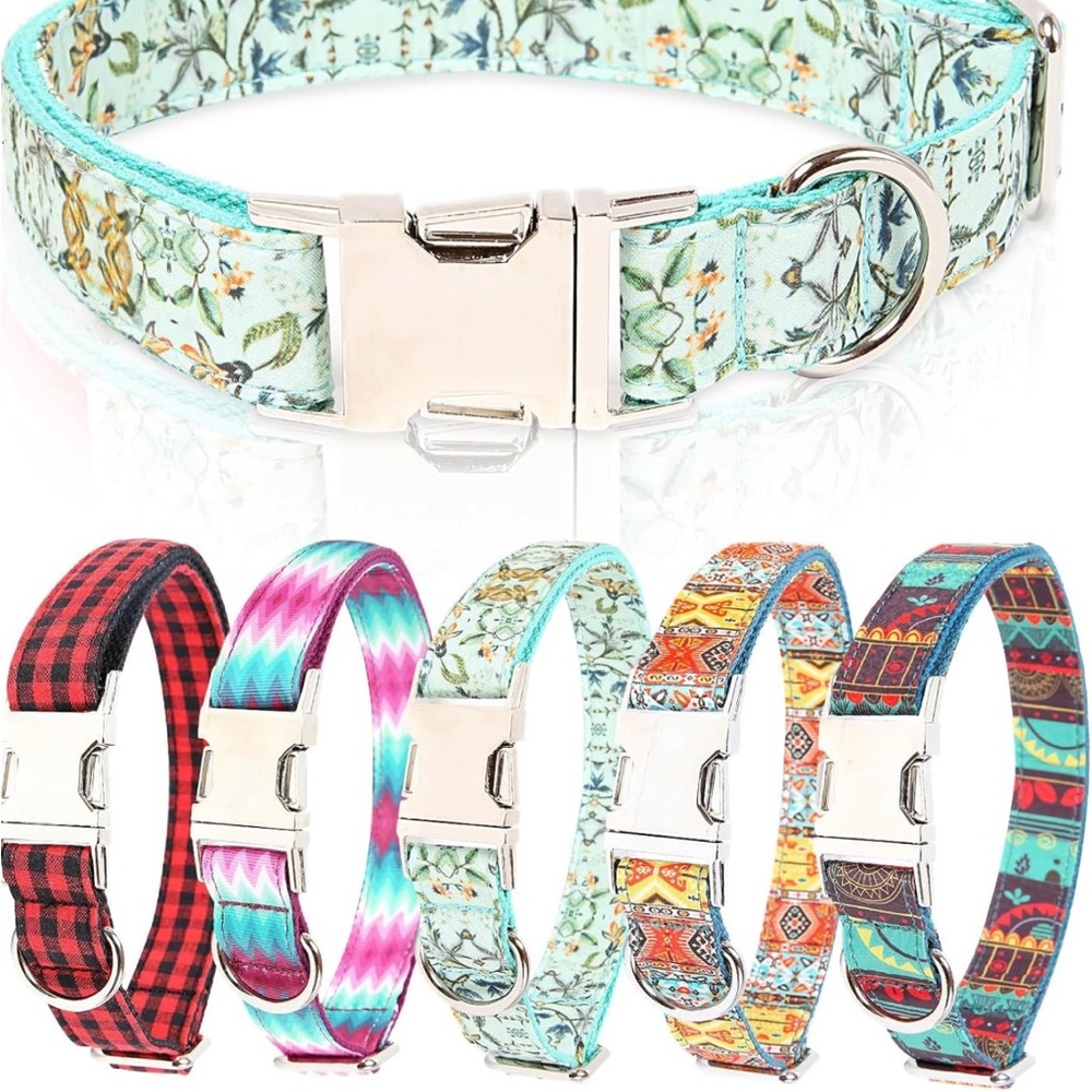 Timos Dog Collar,Adjustable Soft Dog Collar for Small Medium Large Dogs